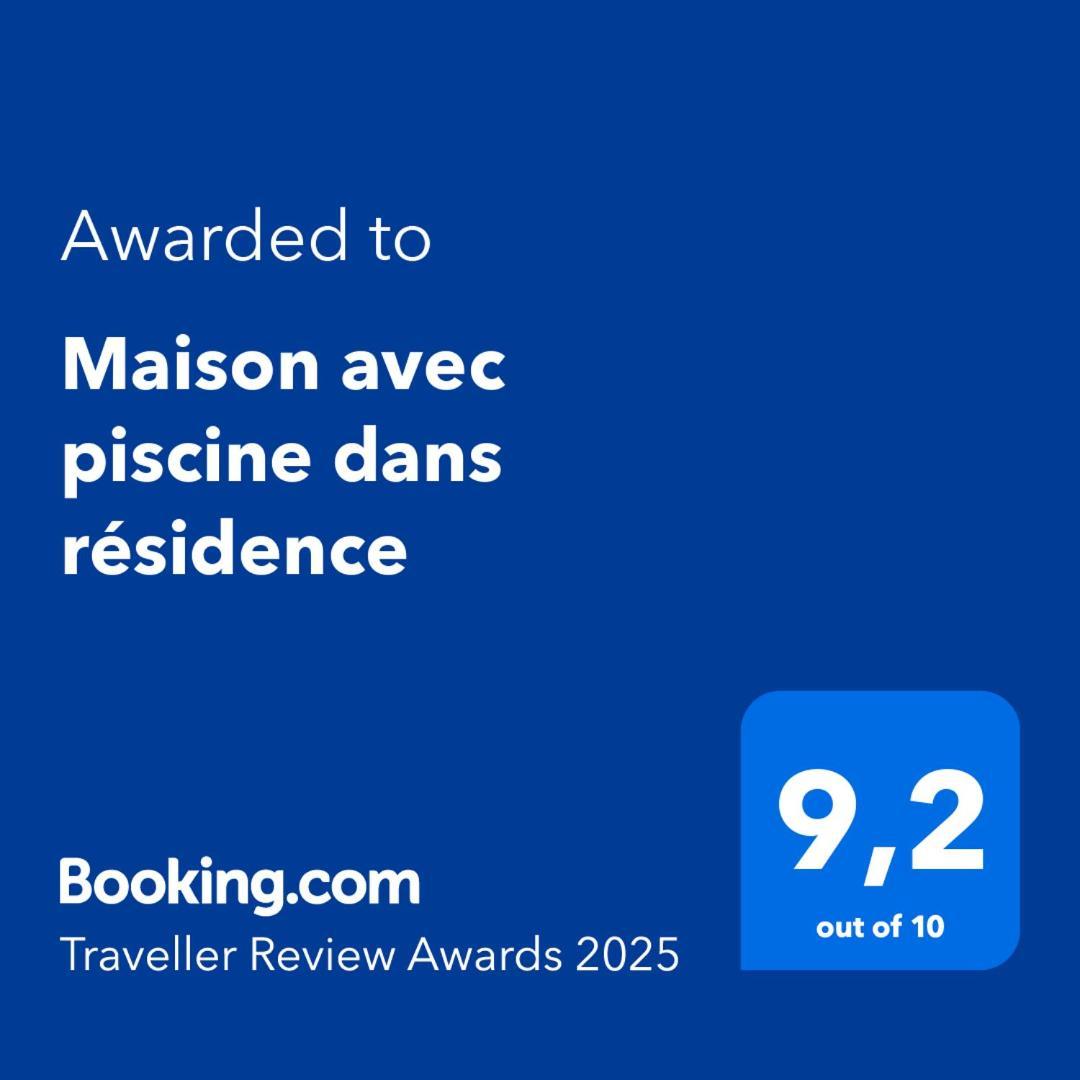 Maison Avec Piscine Dans Residence Греу-ле-Бен Екстер'єр фото